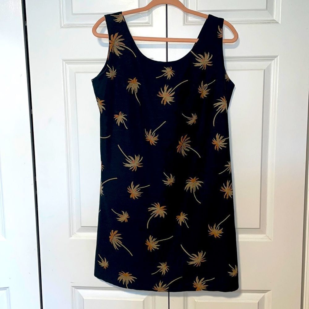 Luau silk sleeveless dress size medium